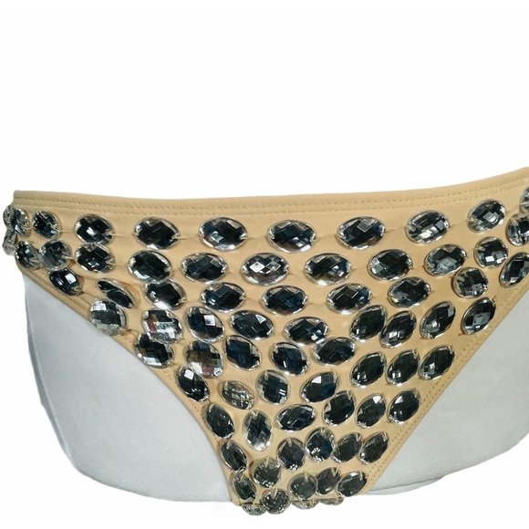 Swim Kei Jeweled Rhinestone Bikini Swim Suit - Picture 4 of 9